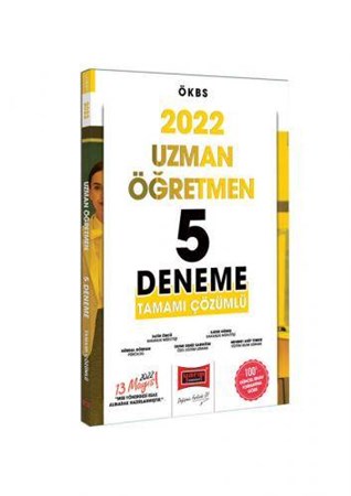 Uzman Öğretmen Tamamı Çözümlü 5 Deneme Sınavı