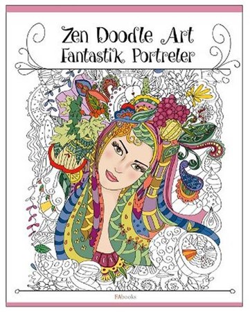 Zen Doodle Art Fantastik Portreler