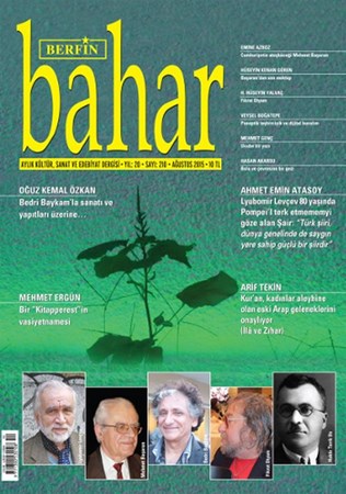 Berfin Bahar Dergisi Sayı 210 Ağustos 2015