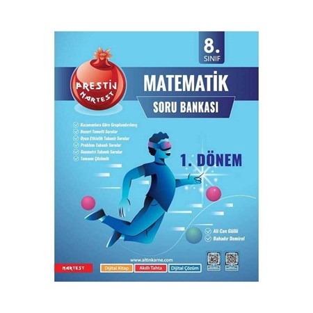 8. Sınıf LGS 1. Dönem Matematik Tekrar Kitabı