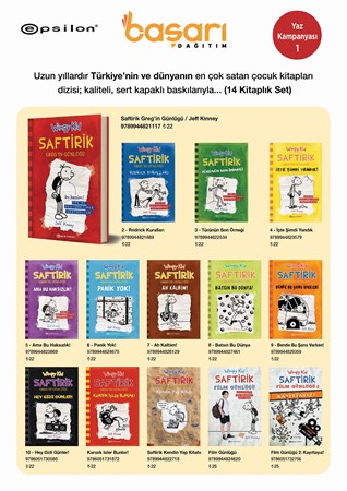 Saftirik Gregin Günlüğü Seti 14 Kitap