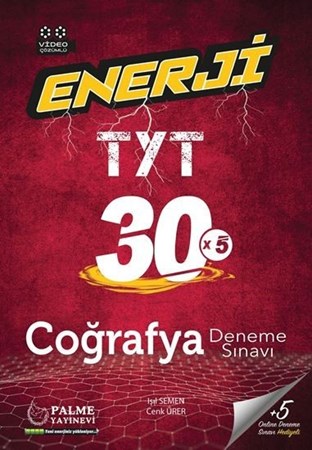 Palme Enerji Tyt Coğrafya 30 Deneme Sınavı