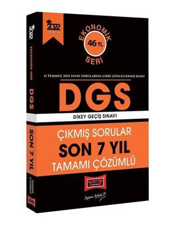 DGS Ekonomik Seri Son 7 Yıl Tamamı Çözümlü Çıkmış Sorular