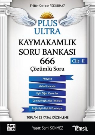 Kaymakamlık Soru Bankası 666 Çözümlü Soru Cilt 2 - Plus Ultra