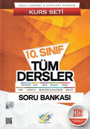 Fdd 10.sınıf Tüm Dersler Soru Bankası Kurs Seti Yeni