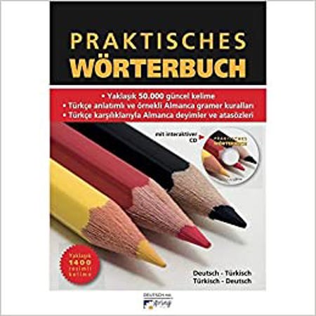 DEUTSCH MIT SPRING VERLAG Praktisches Wörterbuch Türkçe Almanca Sözlük
