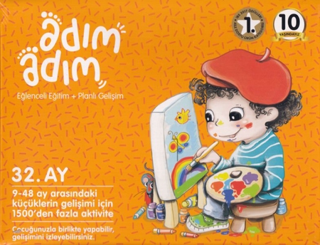 Adım Adım Bebek Eğitim Seti 32. Ay