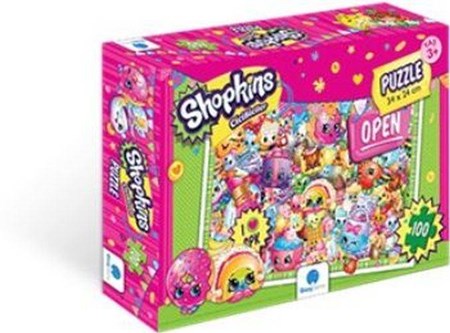 Shopkins Puzzle 100 Parça