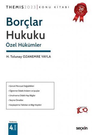 Themis Borçlar Hukuku Özel Hükümler