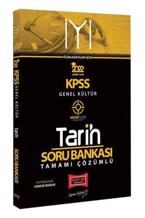 KPSS Hedef Serisi IYI Genel Kültür Tarih Tamamı Çözümlü Soru Bankası