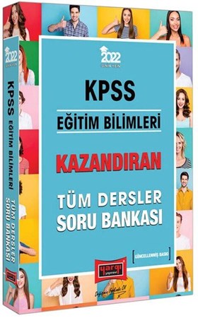 2022 KPSS Eğitim Bilimleri Kazandıran Tüm Dersler Soru Bankası