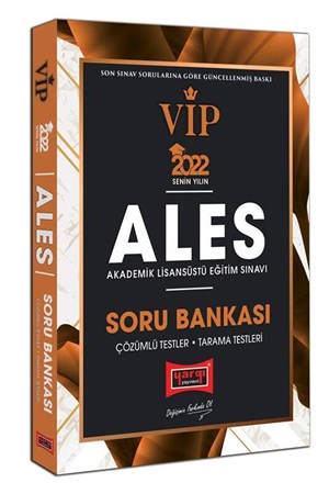 Yargı Yayınları 2022 ALES VIP Soru Bankası