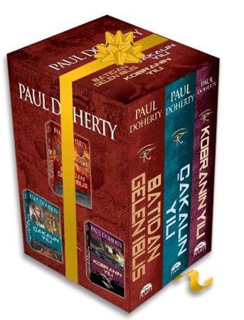 Mısır Üçlemesi Seti Paul Doherty 3 Kitap Kutulu