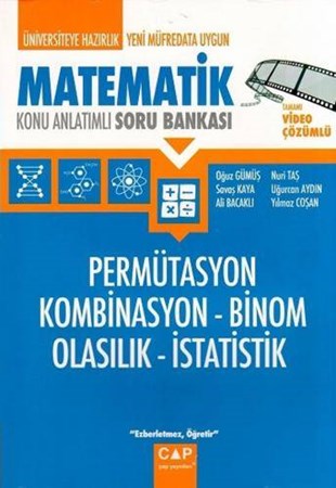 Matematik Permütasyon Kombinasyon Binom Olasılık İstatistik