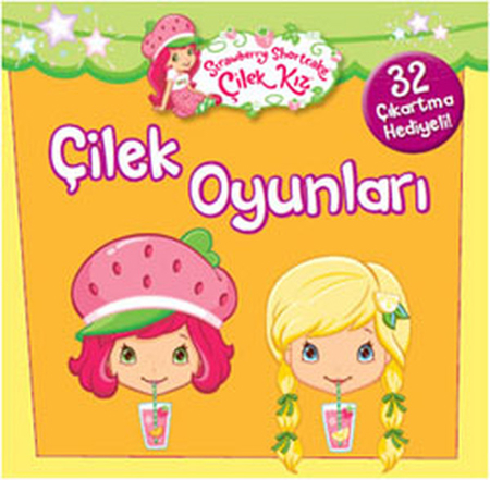 Çilek Kız - Çilek Oyunları (32 Çıkartma Hediyeli)