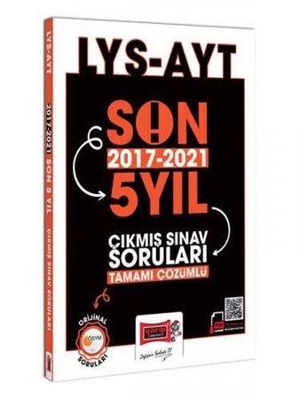 AYT Son 5 Yıl (2017-2021) Tamamı Çözümlü Çıkmış Sınav Soruları