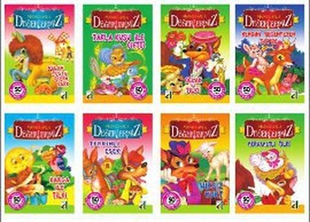 Masallarla Değerlerimiz 10 Kitap Takım