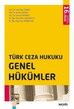 Türk Ceza Hukuku Genel Hükümler
