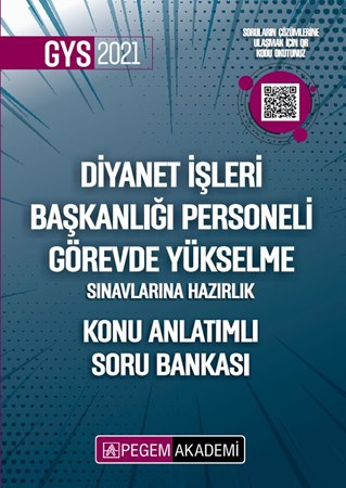 2021 Diyanet İşleri Başkanlığı Personeli Görevde Yükselme Sınavlarına Hazırlık Konu Anlatımlı Soru Bankası