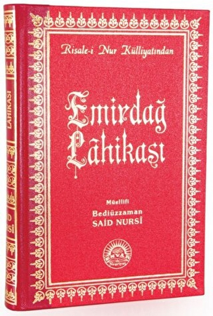 Emirdağ Lahikası (Büyük Boy - Sırtı Deri)