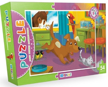 Blue Focus Bf078 Puzzle Kutulu 54 Parça