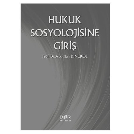 Hukuk Sosyolojisine Giriş