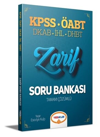 2021 ÖABT Din Kültürü ve Ahlak Bilgisi Öğretmenliği Zarif Tamamı Çözümlü Soru Bankası