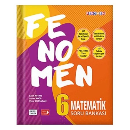 6 Sınıf FENOMEN Matematik Soru Bankası
