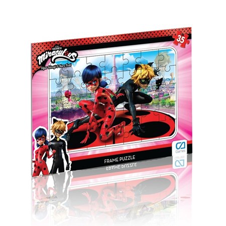 Mıraculous Frame Puzzle 35 1 Ca.5020