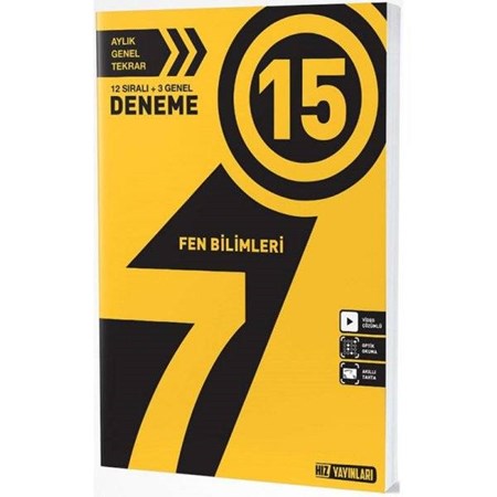 7. Sınıf Fen Bilimleri 15'li Deneme