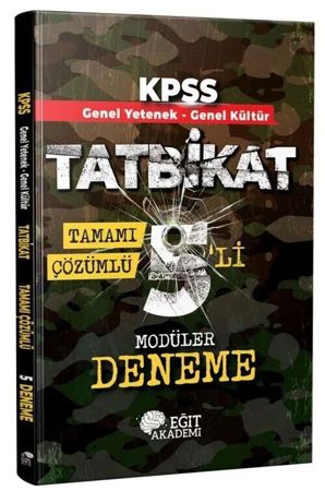 KPSS Genel Yetenek Genel Kültür TATBİKAT 5 Deneme Çözümlü