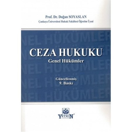 Ceza Hukuku Genel Hükümler