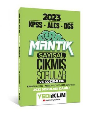 2023 KPSS ALES DGS Sayısal Mantık Tamamı Çözümlü Çıkmış Sorular