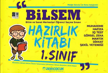 Örnek Akademi  Bilsem 1.Sınıf Hazırlık Kitabı (Yeni)
