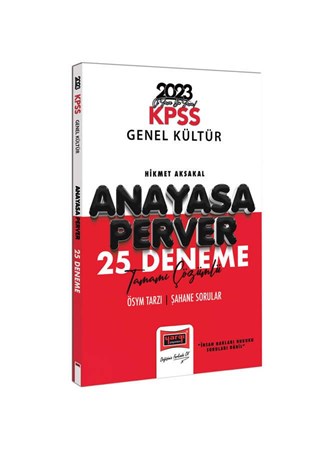 KPSS Anayasaperver Tamamı Çözümlü 25 Deneme 2023