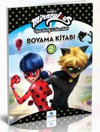 Miraculous Boyama Kitabı 2 Maske Hediyeli