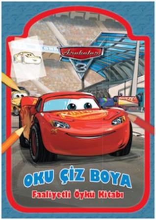Arabalar 3 - Oku, Çiz, Boya