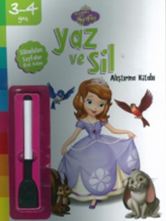 Disney 3-4 Yaş Yaz ve Sil Prenses Sofia