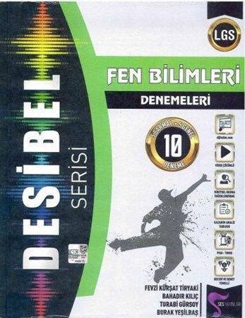 8. Sınıf LGS Fen Bilimleri Desibel Serisi 10 Deneme