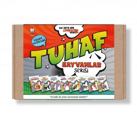 Tuhaf Hayvanlar Serisi - (8 Kitap Set)