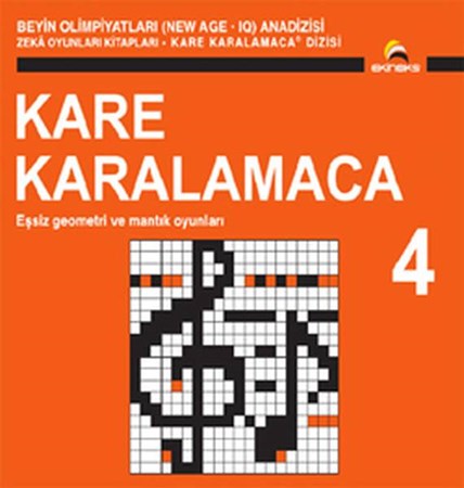Kare Karalamaca 4 Eşsiz Geometri Ve Mantık Oyunları