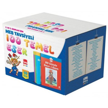 2. ve 3. Sınıflar İçin 100 Temel Eser (40 Kitap Takım)