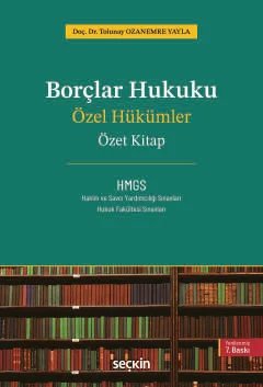 Borçlar Hukuku Özel Hükümler – Özet Kitap
