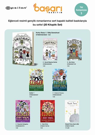 Bizim Okul Bi'acaip Ve Diğer Eğlenceli Kitaplar Seti 20 Kitap