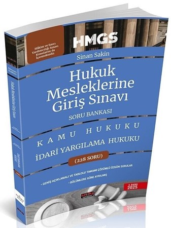 2025 HMGS İdari Yargılama Hukuku Soru Bankası