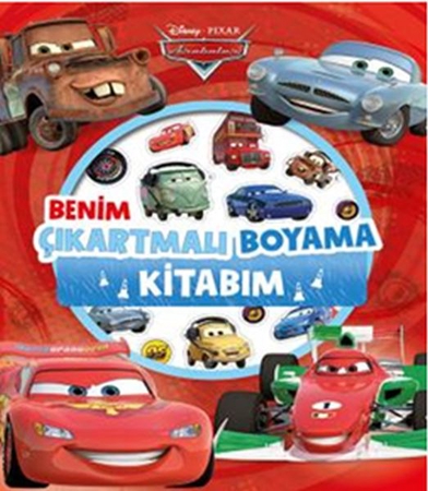Disney Arabalar - Benim Çıkartmalı Boyama Kitabım