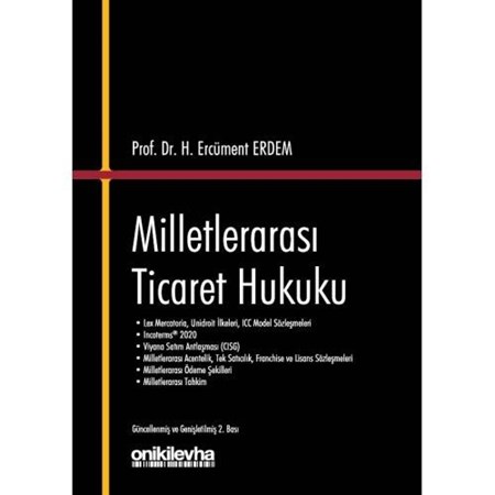 Milletlerarası Ticaret Hukuku
