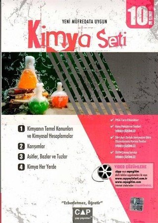 Çap 10. Sınıf Anadolu Lisesi Kimya Seti
