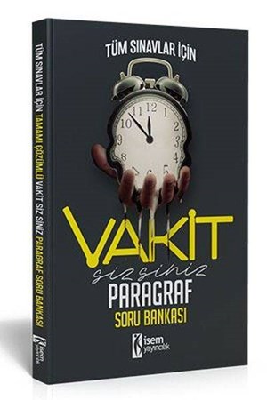 İsem 2021 Kpss Vakit Sizsiniz Tüm Sınavlar İçin Paragraf Soru Bankası