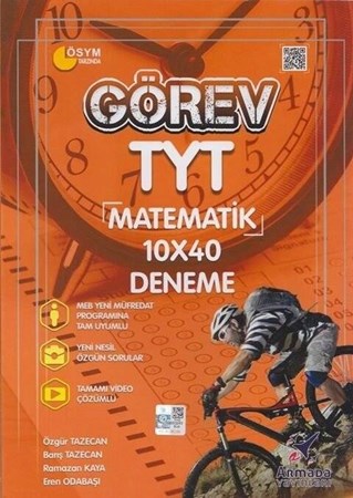 Armada Yayınları TYT Matematik Görev 10x40 Deneme